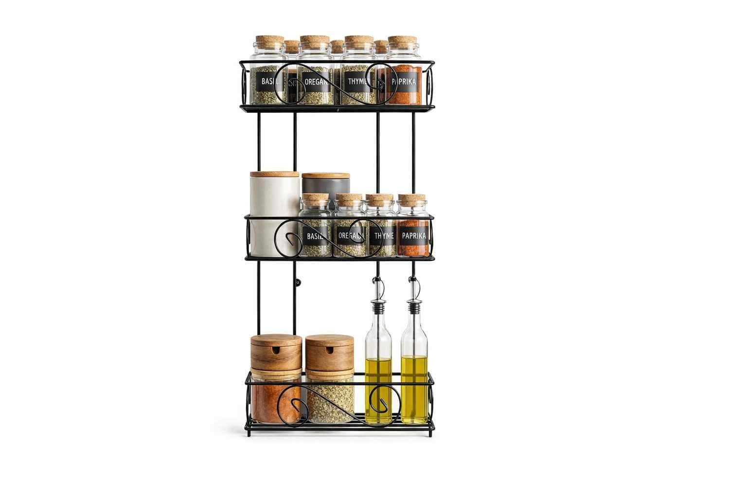 ৩ লেয়ার কিচেন অর্গানাইজার - 3 Layer Kitchen Organizer