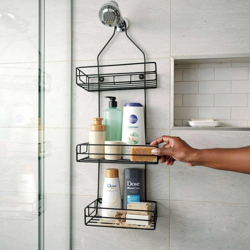 এক্সট্রিম হোম ডেকরের তিন লেয়ার শাওয়ার র্যাক