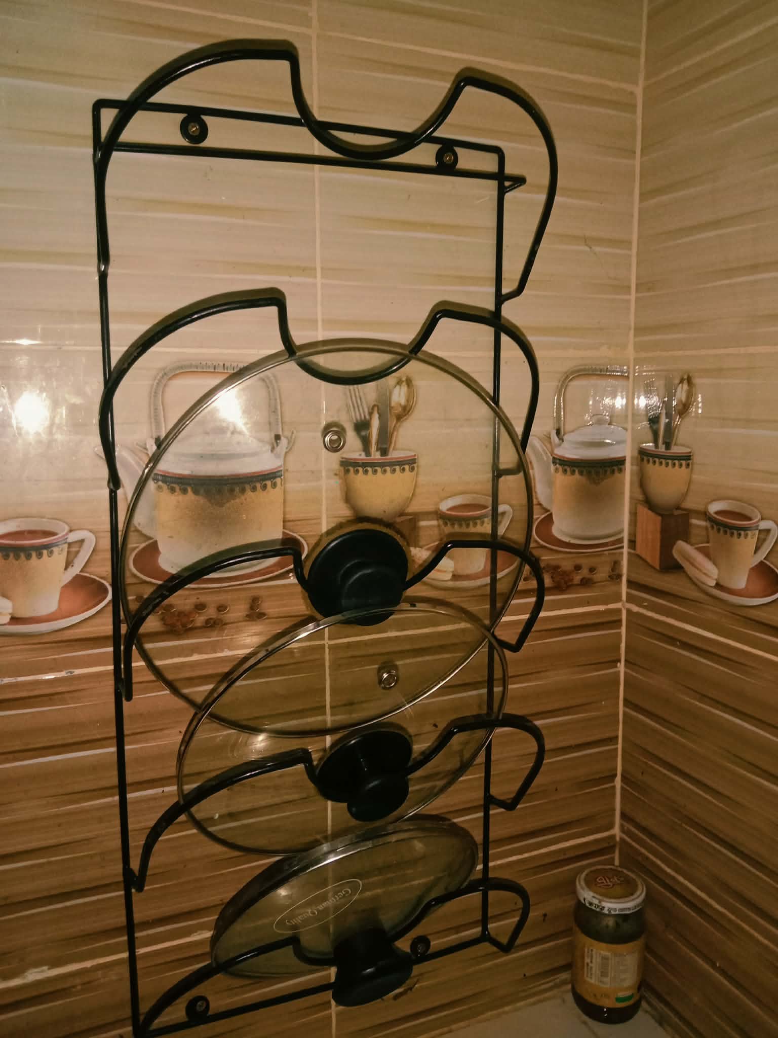 ঢাকনা স্ট্যান্ড | Wall Mount Lid Stand - Image 3