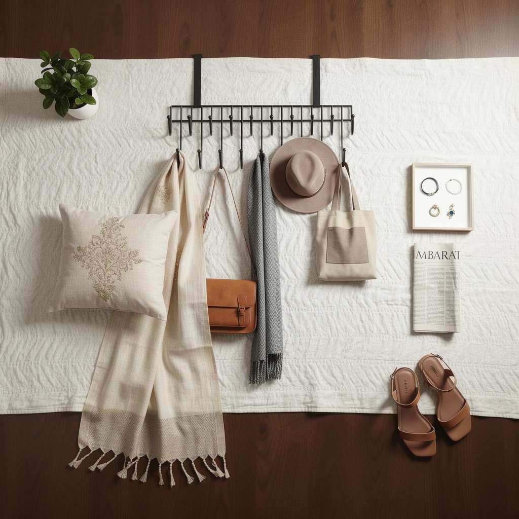 এক্সট্রিম হোম ডেকরের দরজার কাপড় র্যাক