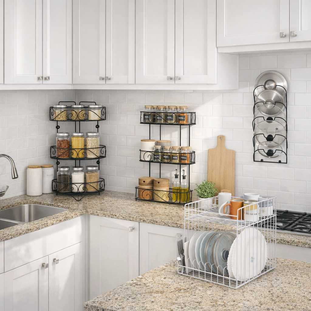 Stylish Kitchen Decor Solutions for organized living